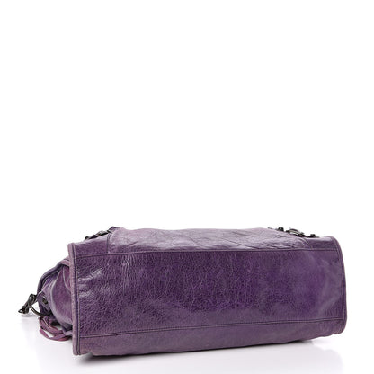Balenciaga Agneau Classic Hardware City Raisin 4 of 11