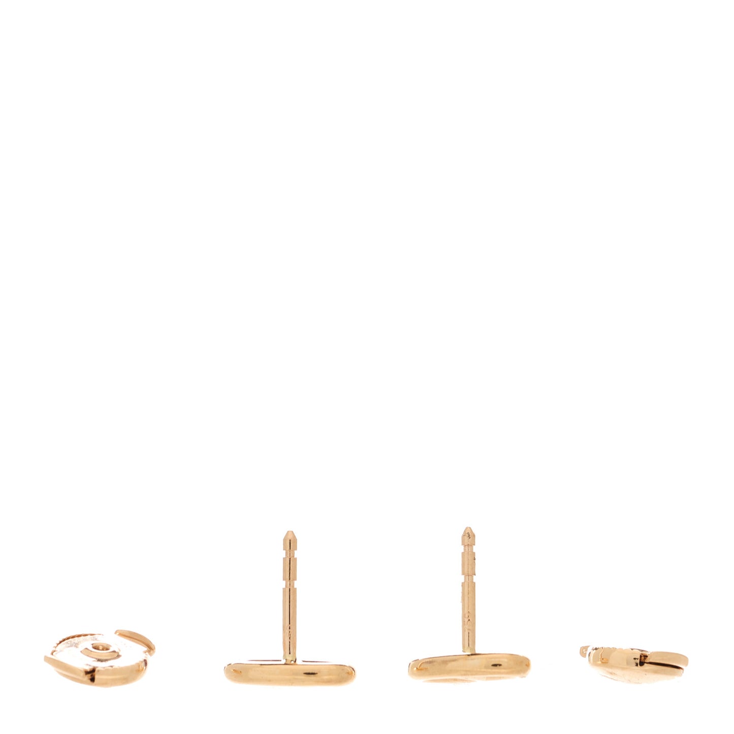 18K Rose Gold TPM Farandole Stud Earrings