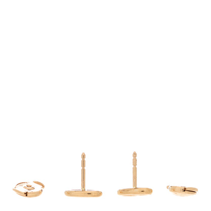 Hermes 18K Rose Gold TPM Farandole Stud Earrings 3 of 5