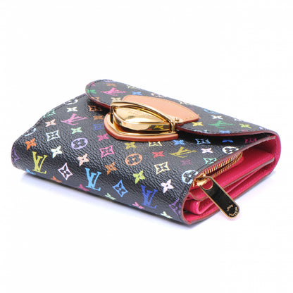 Louis Vuitton Monogram Multicolor Joey Wallet Black Grenade 4 of 7