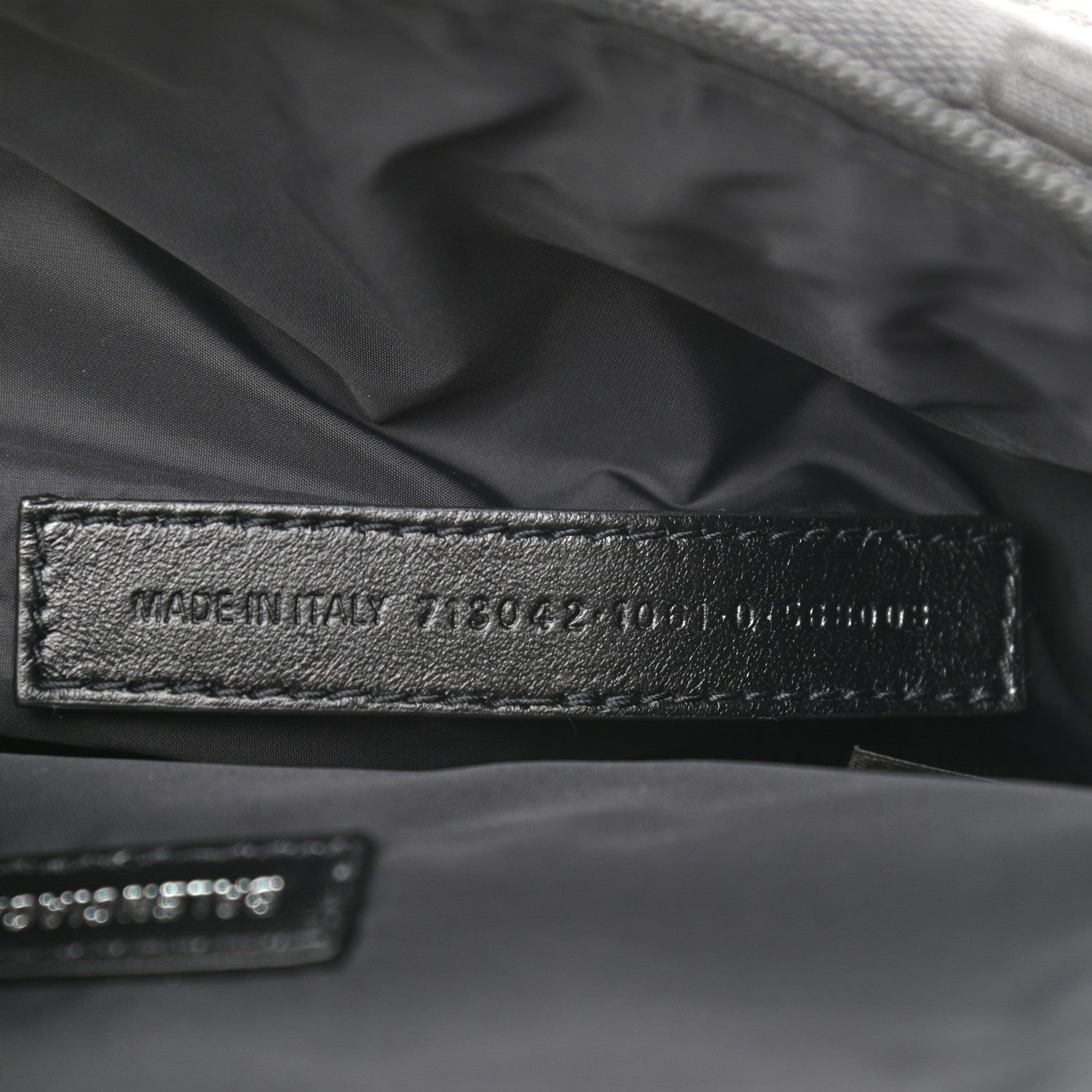 Balenciaga Canvas BB Monogram Medium Signature Beltpack Black 6 of 10