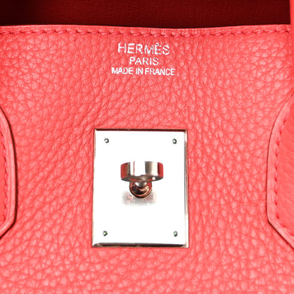 Hermes Togo Birkin 35 Bougainvillea 6 of 13