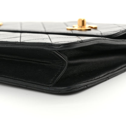 Chanel Lambskin Quilted Briefcase Satchel Black 10 of 10
