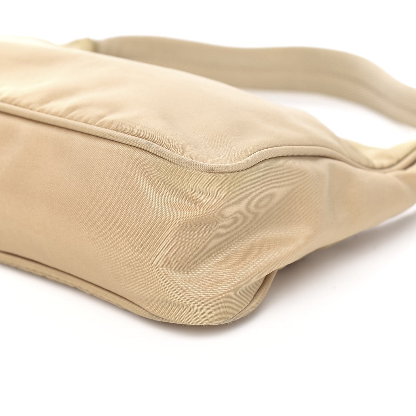 Tessuto Nylon Sport Shoulder Bag Sabbia