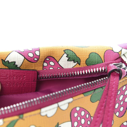 Gucci Supreme Childrens Mushroom Print Belt Bag Yellow 9 of 10