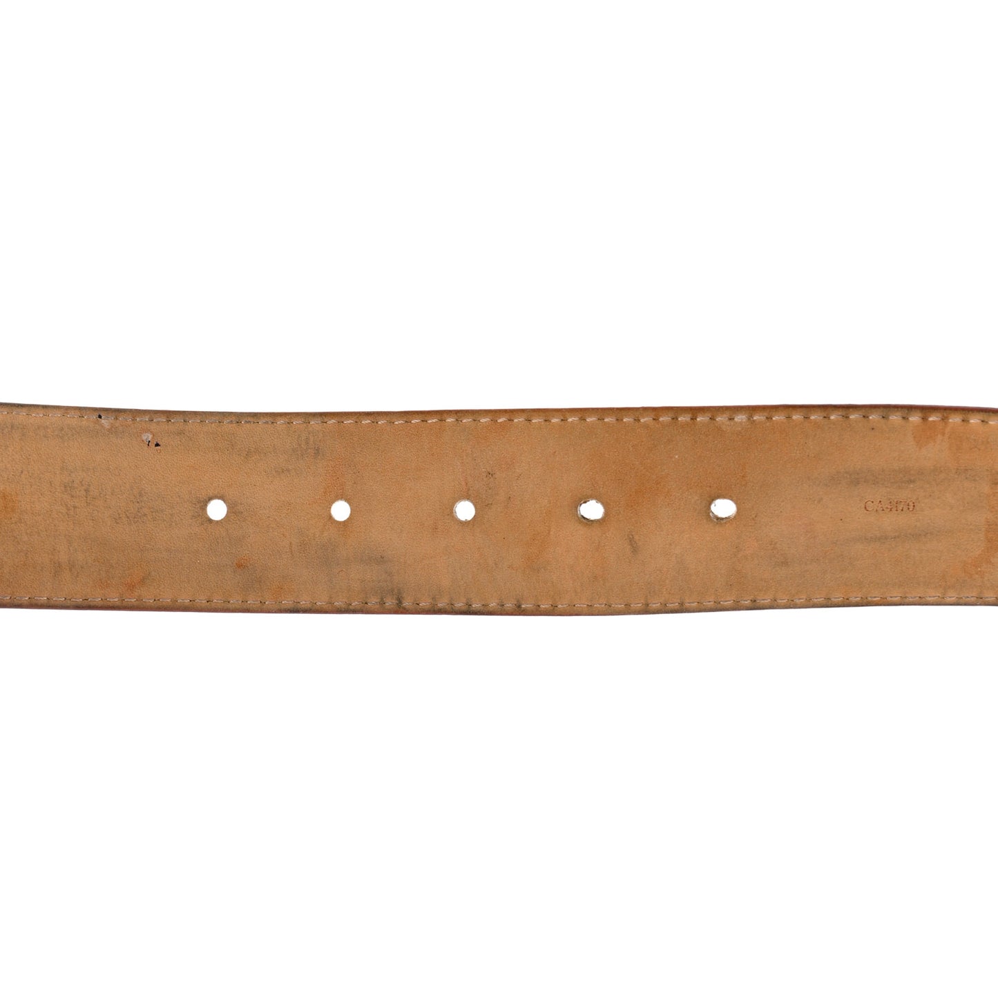 Monogram Multicolor Studded LV Initiales Belt 90 36 White