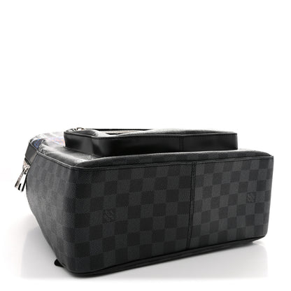 Louis Vuitton Damier Graphite World Map Josh Backpack 4 of 10