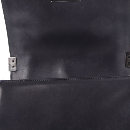 Chanel Lambskin Quilted Small Boy Flap Dark Grey 13 of 14