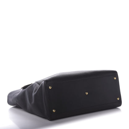 Fendi Vitello Elite Large 2Jours Tote Black 4 of 10