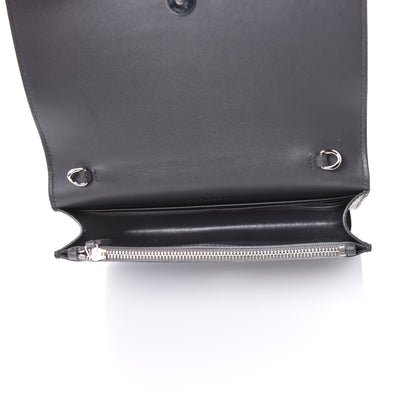 Saint Laurent Smooth Calfskin Classic Monogram Kate Tassel Chain Wallet Asphalt 4 of 4