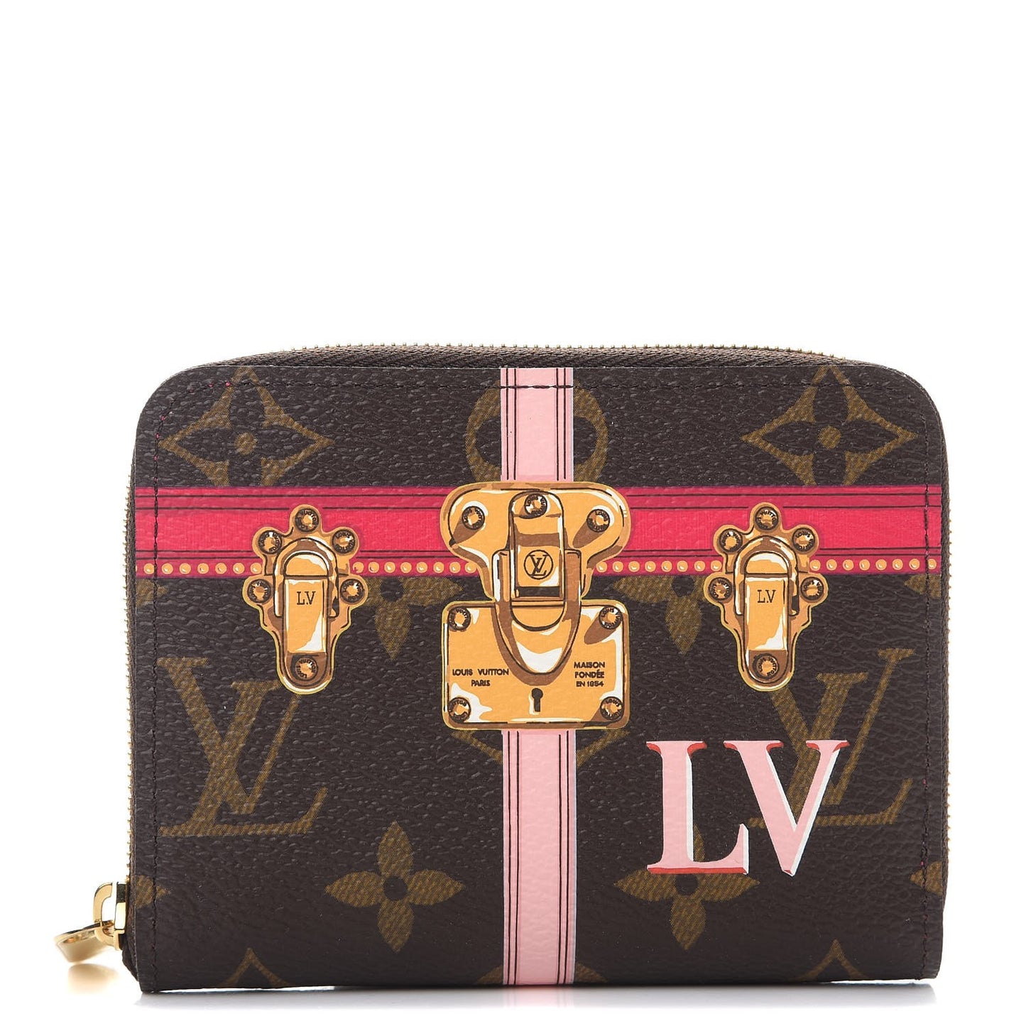 Monogram Summer Trunks Zippy Coin Purse