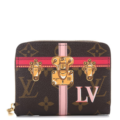 Louis Vuitton Monogram Summer Trunks Zippy Coin Purse 1 of 8