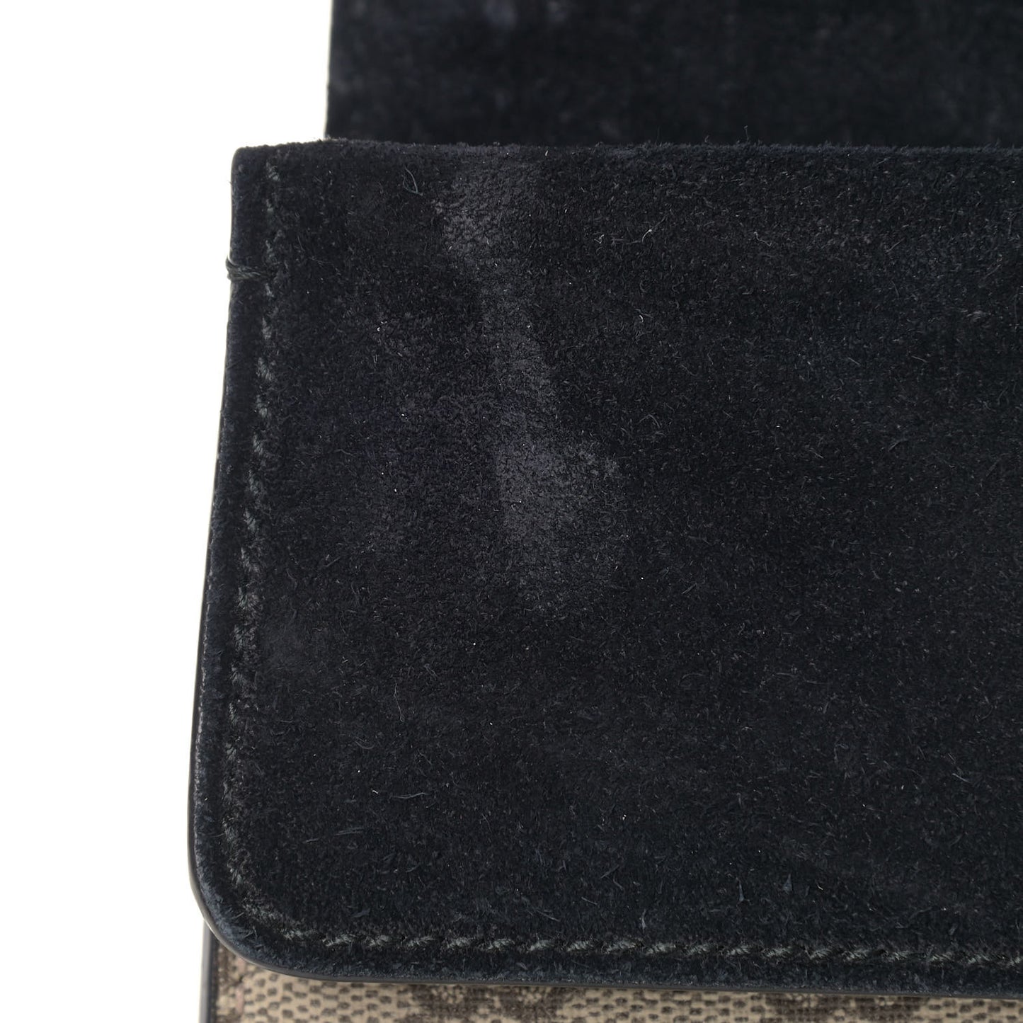 GG Supreme Monogram Mini Dionysus Shoulder Bag Black