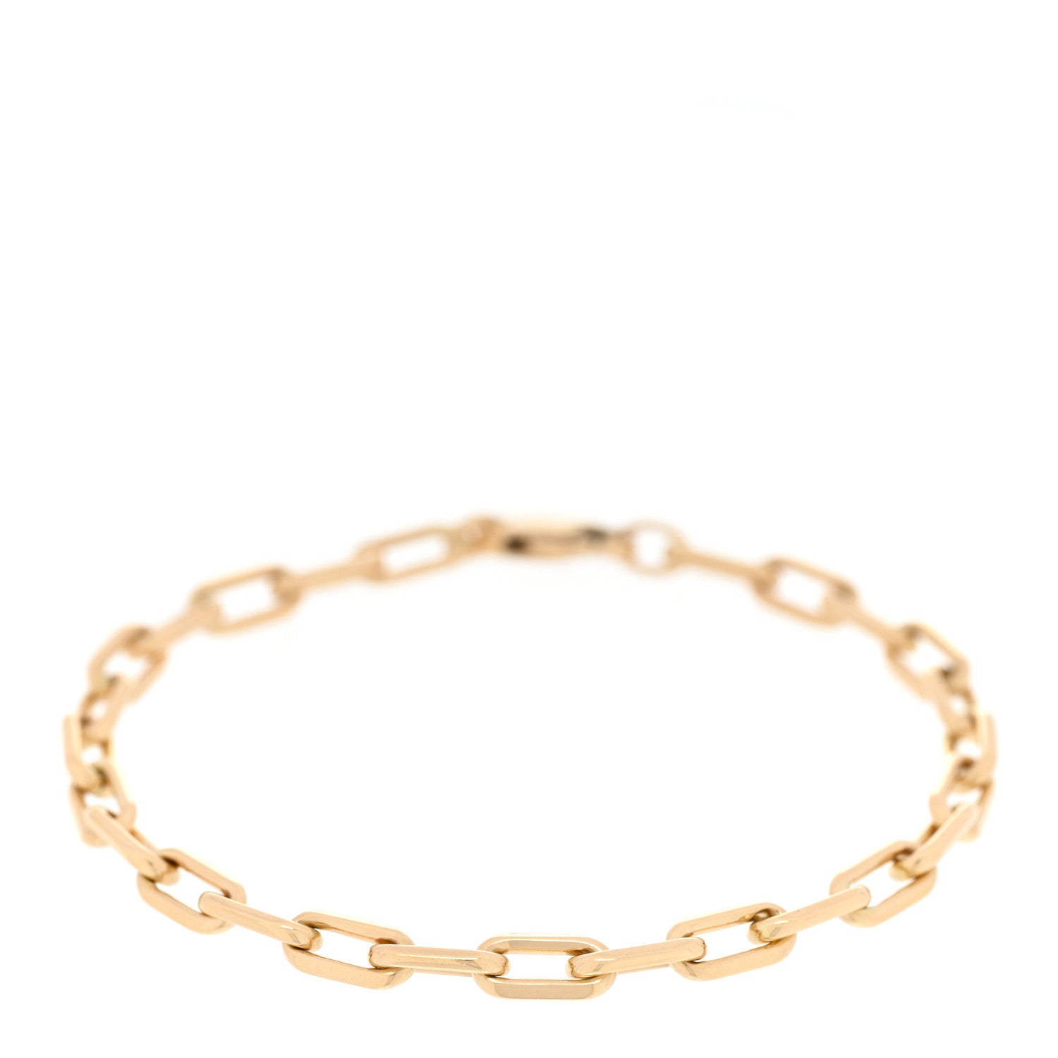 Cartier 18K Yellow Gold Spartacus Link Chain Bracelet 1 of 4