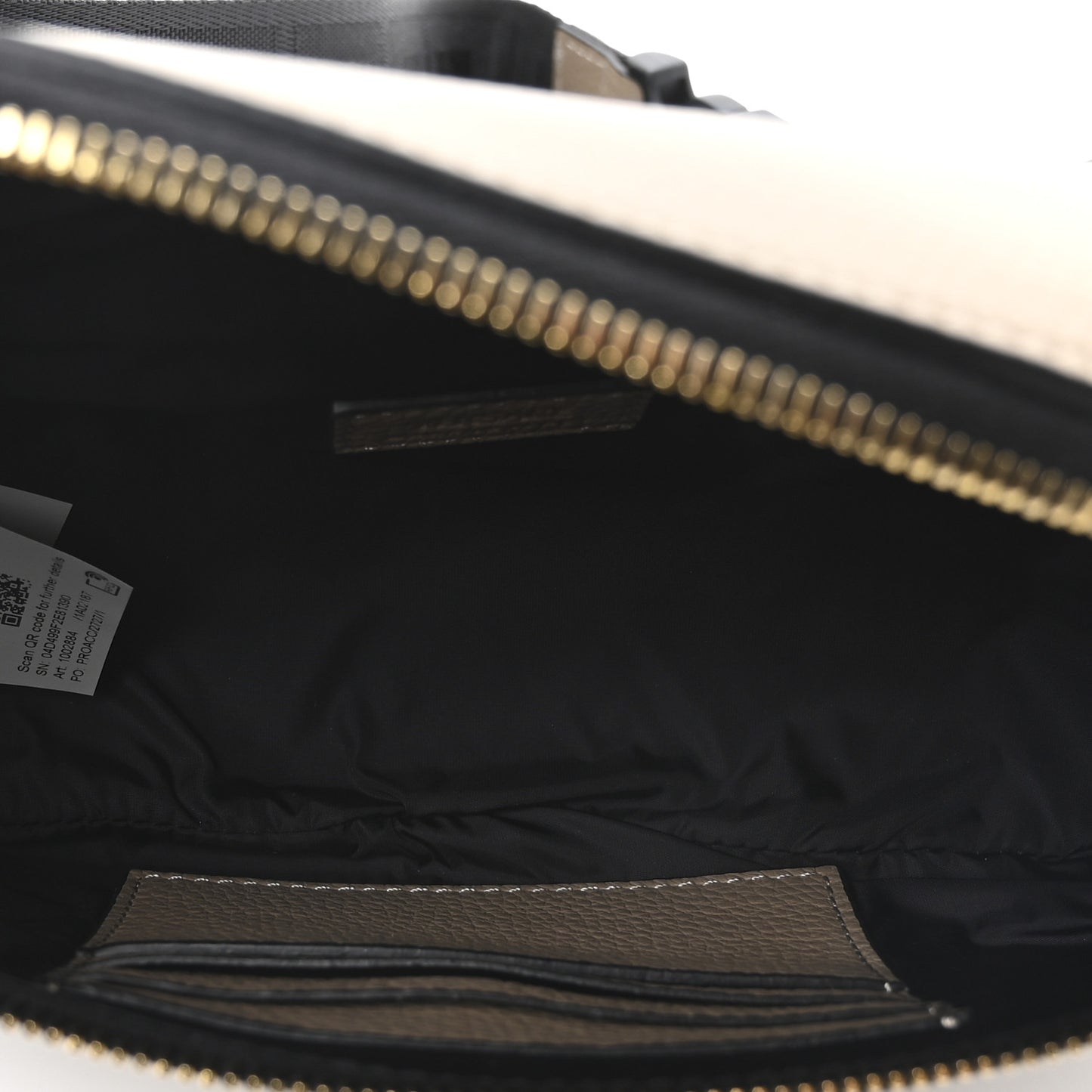 Grained Calfskin Vanitas Medea Belt Bag Taupe