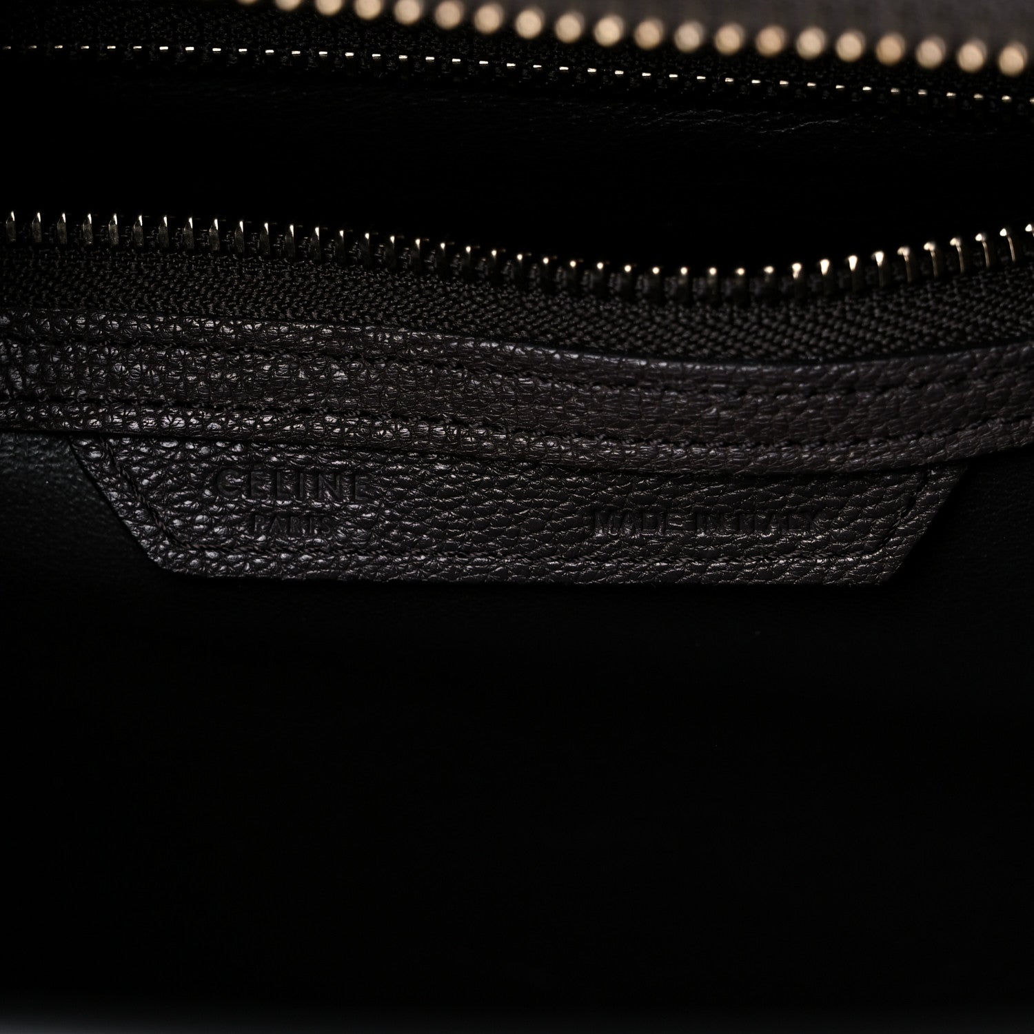 Celine Drummed Calfskin Micro Luggage Brown 7 of 12