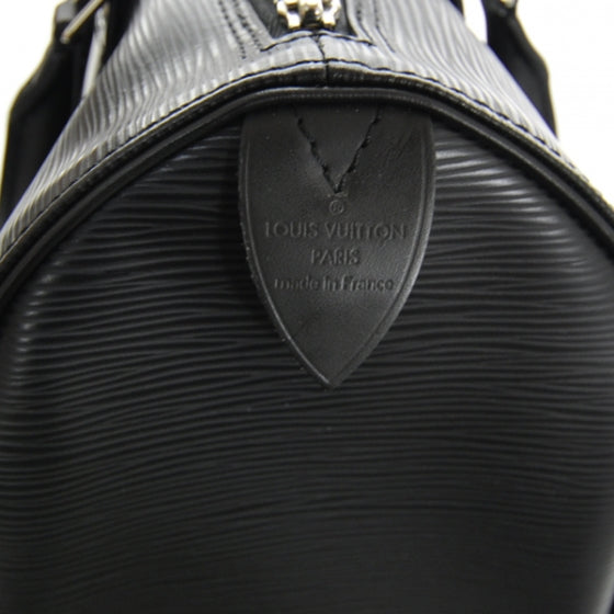 Louis Vuitton Epi Speedy 25 Black 9 of 9