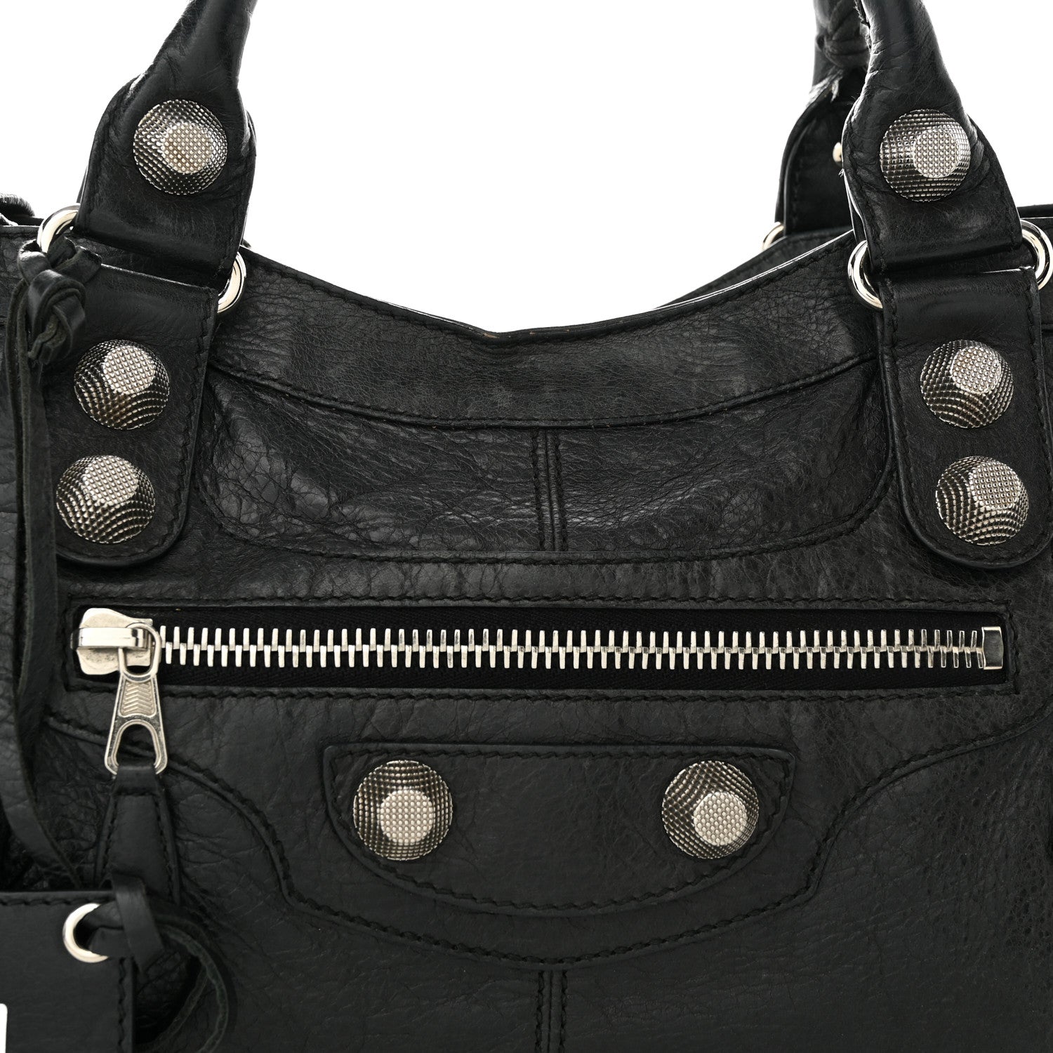 Balenciaga Agneau Giant 21 Silver Hardware Part Time Black 8 of 12