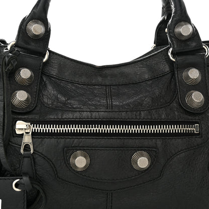 Balenciaga Agneau Giant 21 Silver Hardware Part Time Black 8 of 12
