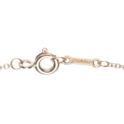 Tiffany 18K Yellow Gold Diamond Paloma Picasso Loving Heart Bar Pendant Necklace 6 of 6