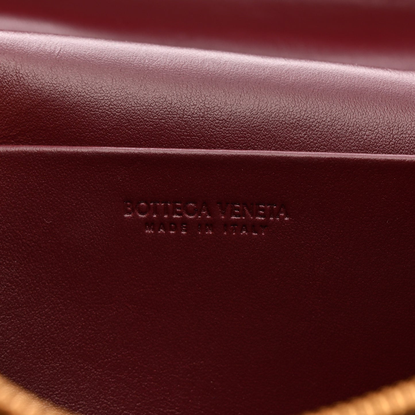 Nappa Intrecciato Bang Bang Vanity Case Barolo
