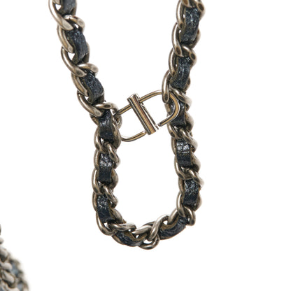 Chanel Pearly Caviar Quilted Wallet on Chain WOC Grey 12 of 12