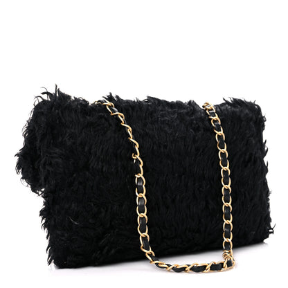 Chanel Fantasy Fur CC Clutch Bag Black 3 of 13