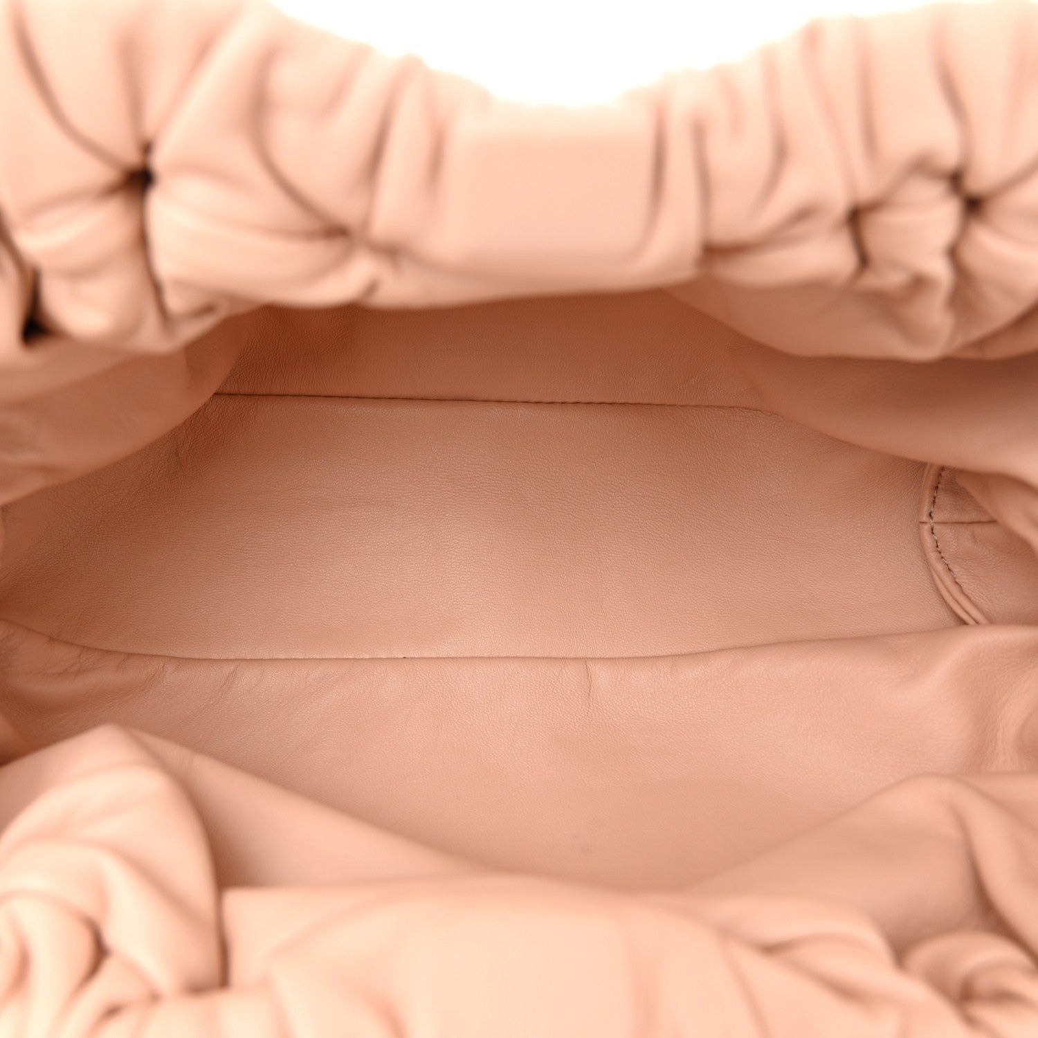 Mansur Gavriel Lambskin Mini Cloud Clutch Dahlia 5 of 9