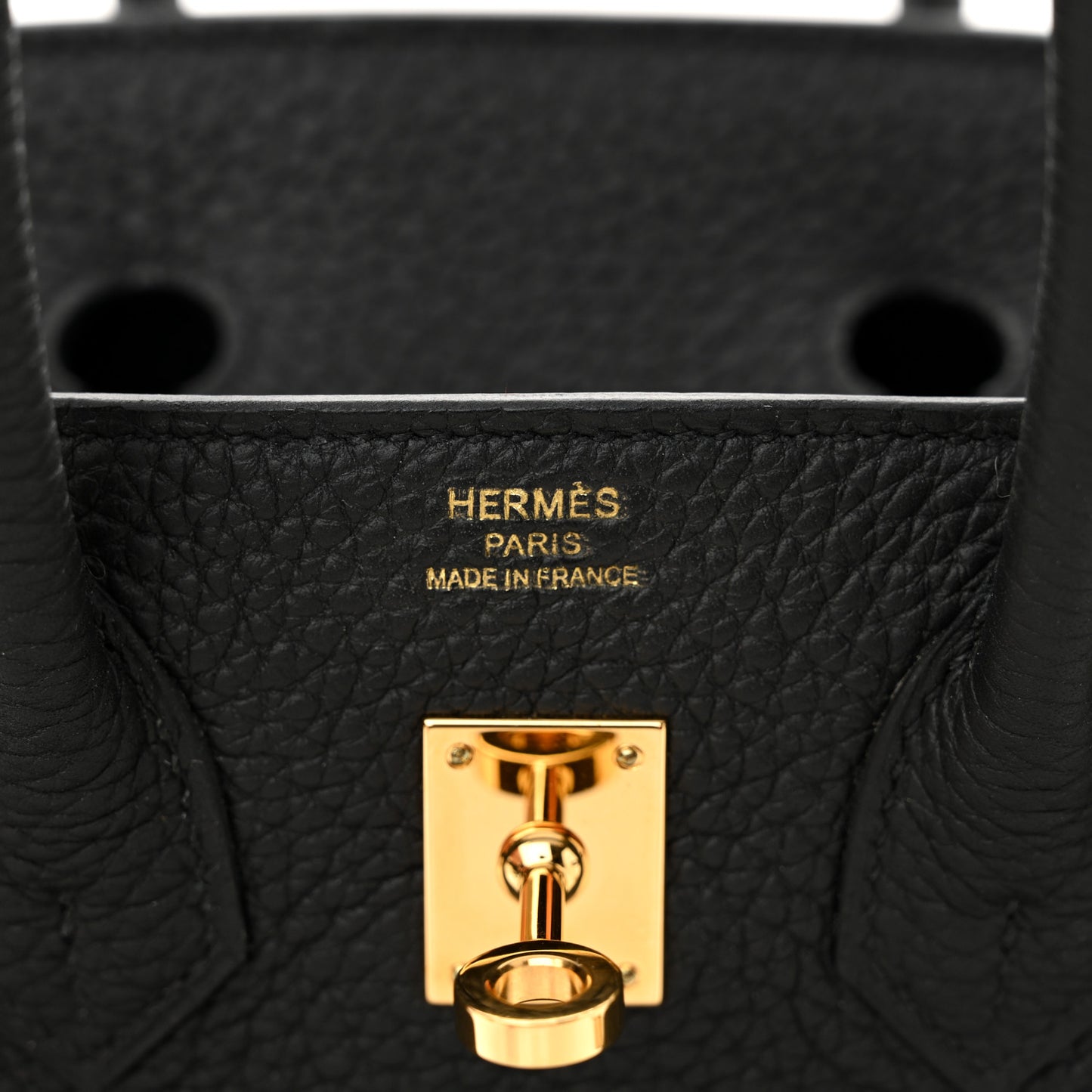 Togo Birkin 25 Black