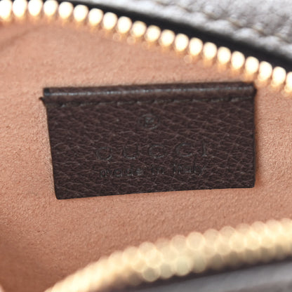 Gucci GG Supreme Monogram Web Mini Ophidia Round Shoulder Bag Brown 6 of 10