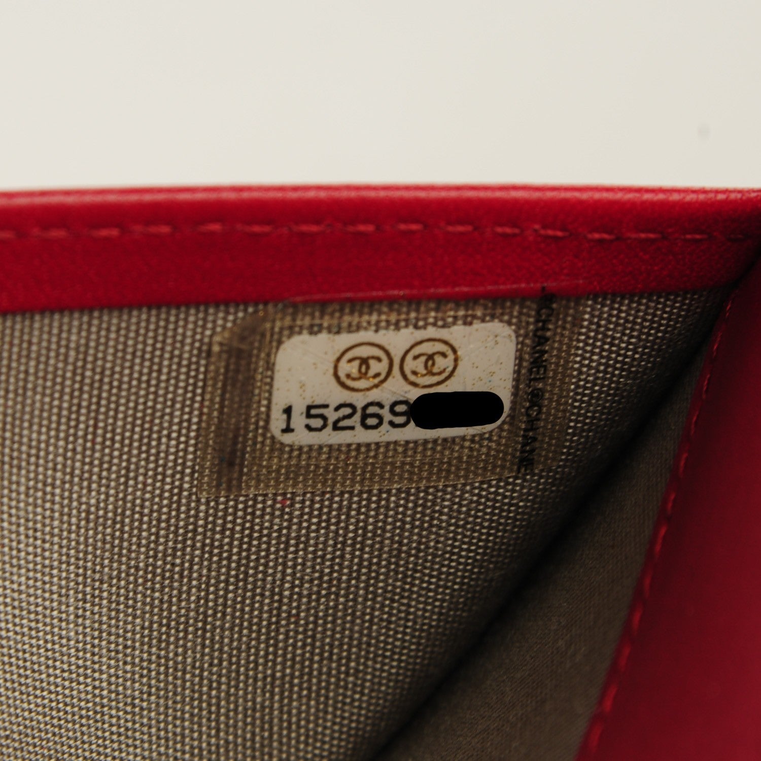 Chanel Caviar CC Long Flap French Wallet Red 8 of 8