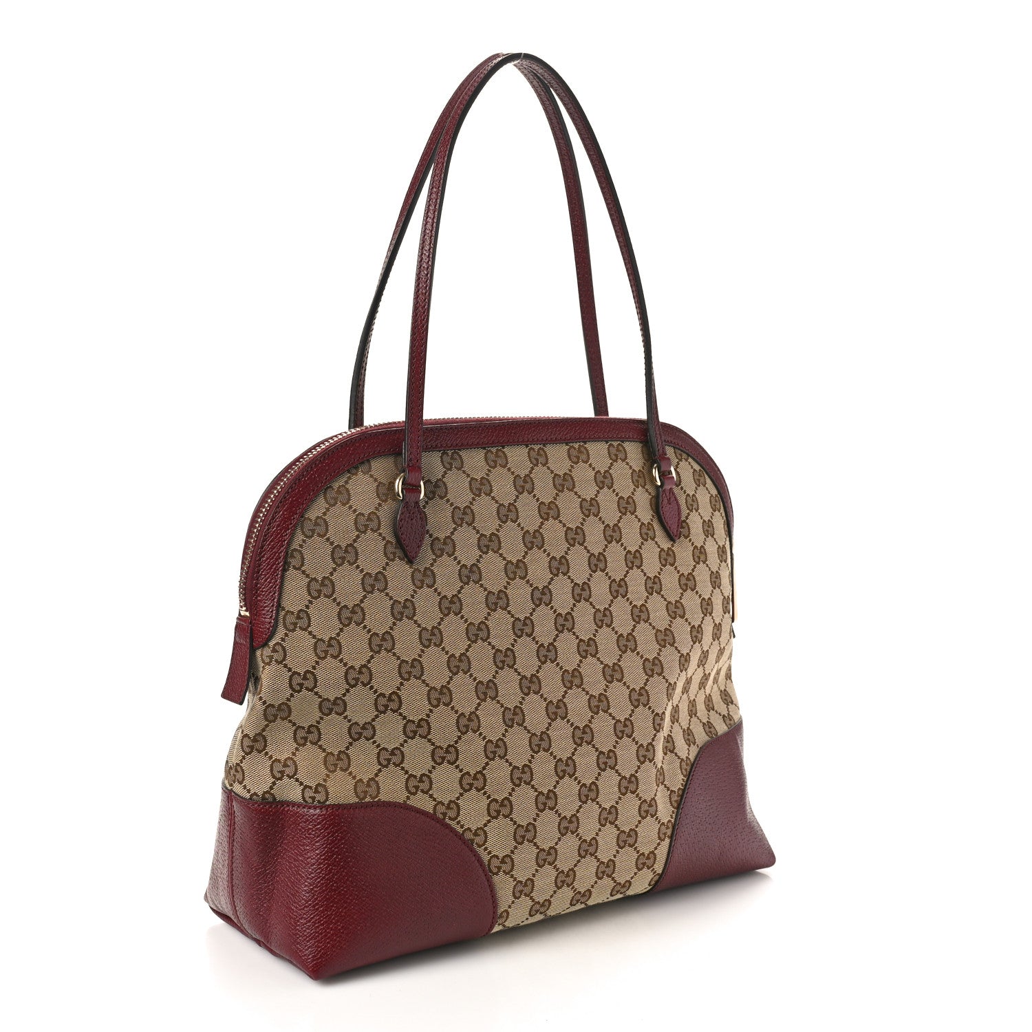 Gucci Monogram Medium Bree Shoulder Bag Ruby Red 3 of 11