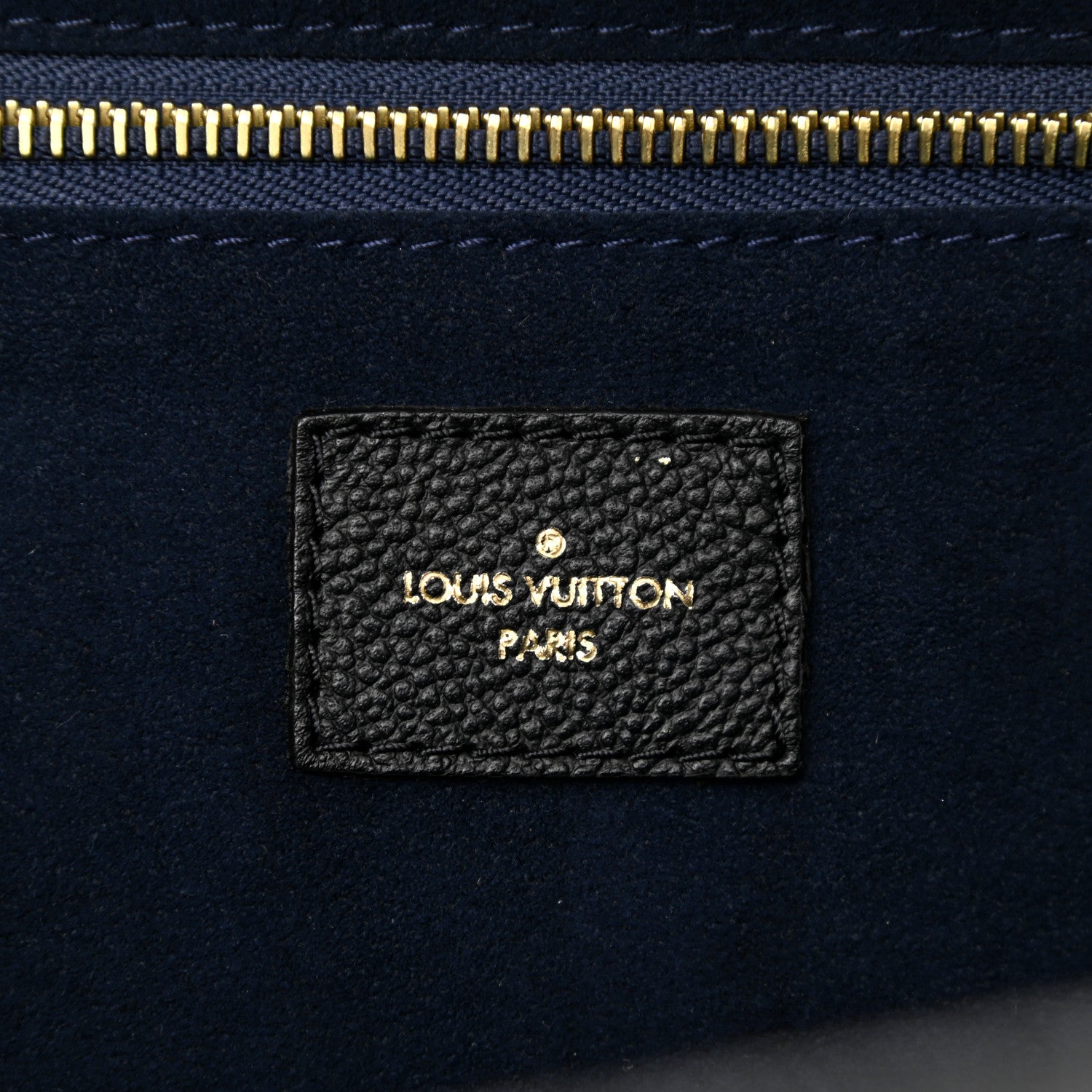 Louis Vuitton Empreinte Monogram Giant Neverfull MM Black 8 of 9