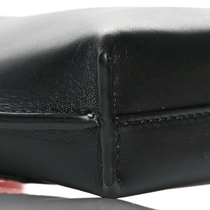 Loewe Smooth Calfskin Mini Gate Pocket Black Orange 8 of 9