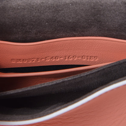 Fendi Vitello Dolce Waves Tri-Color Micro Double Baguette Blue Notte Chantilly 12 of 17