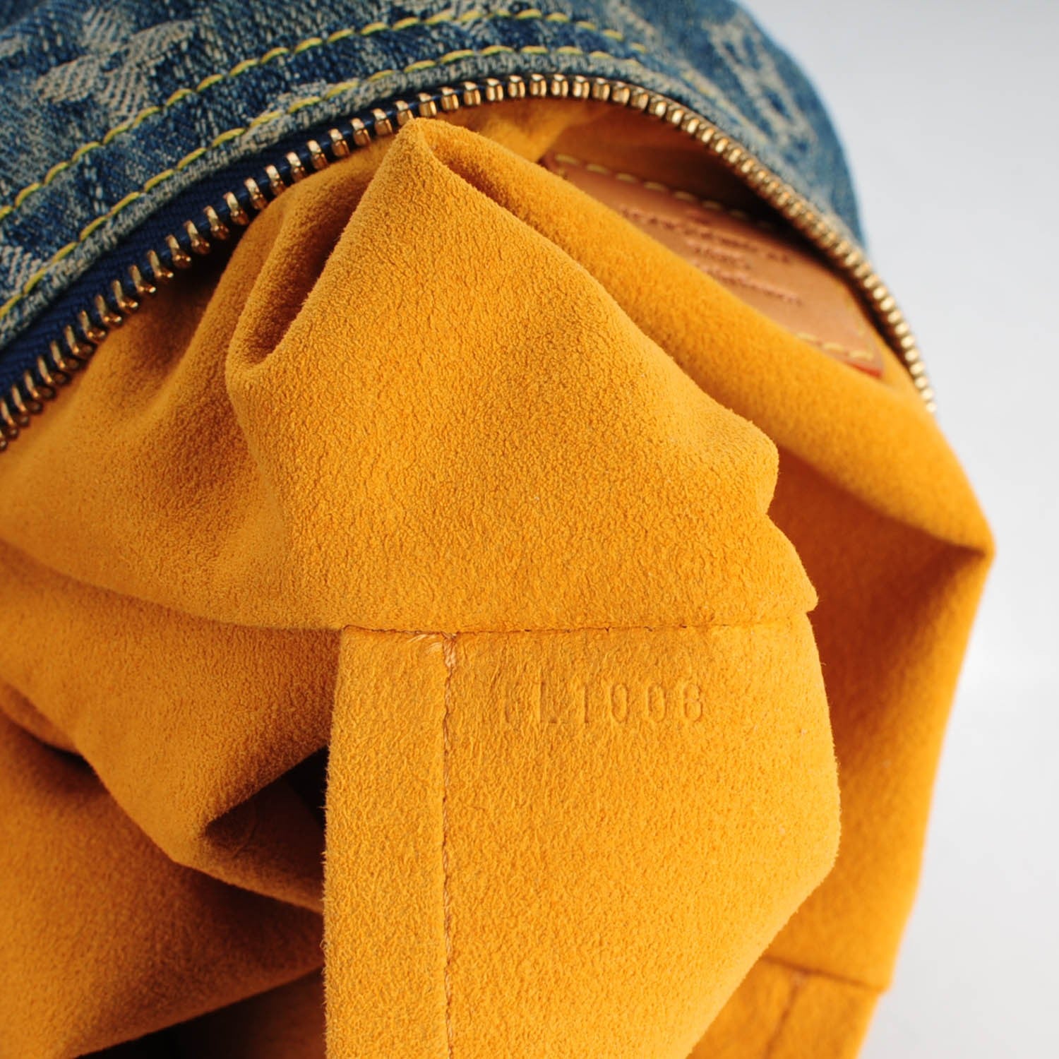 Louis Vuitton Denim Baggy GM Blue 7 of 7