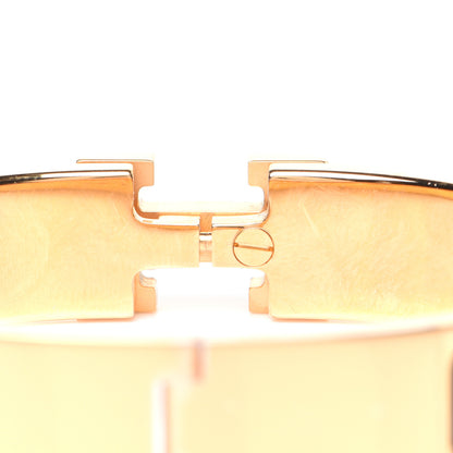 Hermes Enamel Narrow Clic Clac H Bracelet PM Black 6 of 13