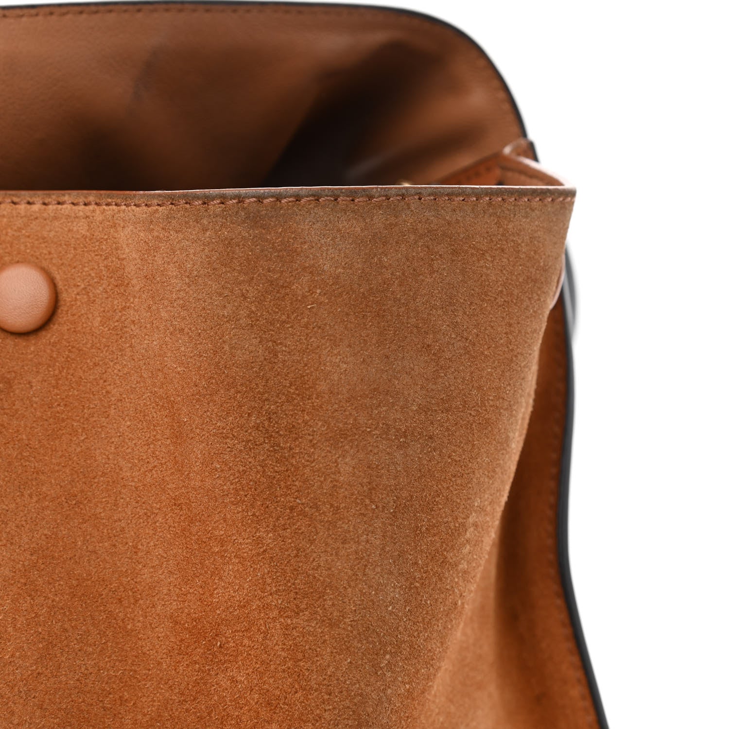 Celine Satin Baby Grained Calfskin Medium Tri-Color Trapeze Tan 14 of 18