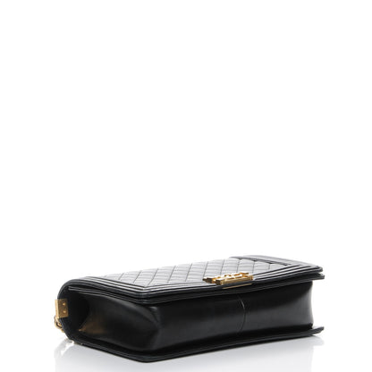 Chanel Lambskin Quilted New Medium Boy Flap Black 4 of 7