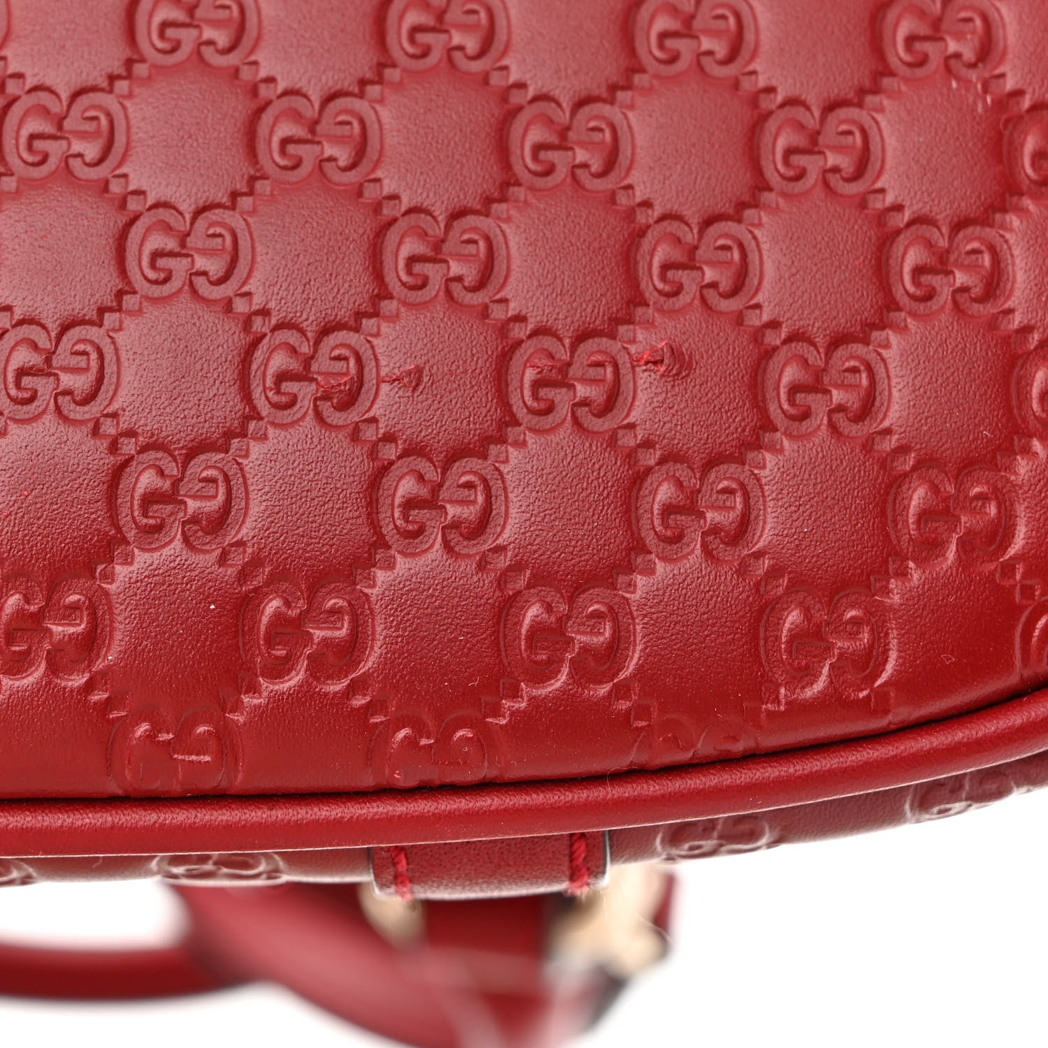 Gucci Soft Microguccissima Mini Dome Bag Rosso 12 of 12