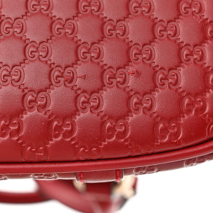 Gucci Soft Microguccissima Mini Dome Bag Rosso 12 of 12