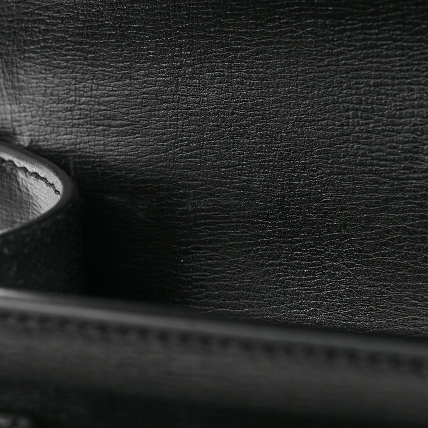 Smooth Calfskin Medium Monogram Sunset Satchel Black
