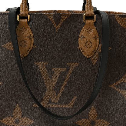 Louis Vuitton Reverse Monogram Giant Onthego MM 6 of 9