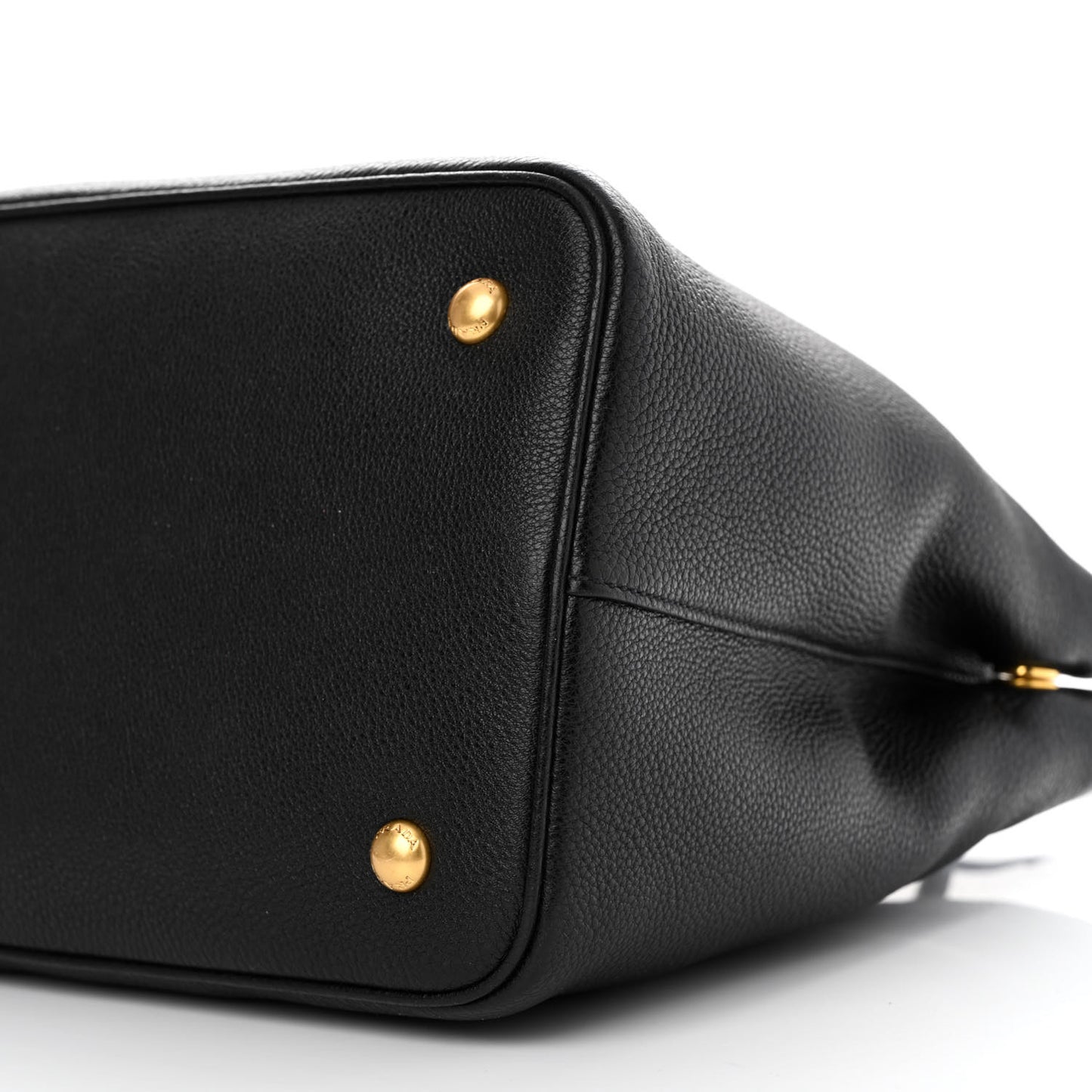 Vitello Daino Tote Black