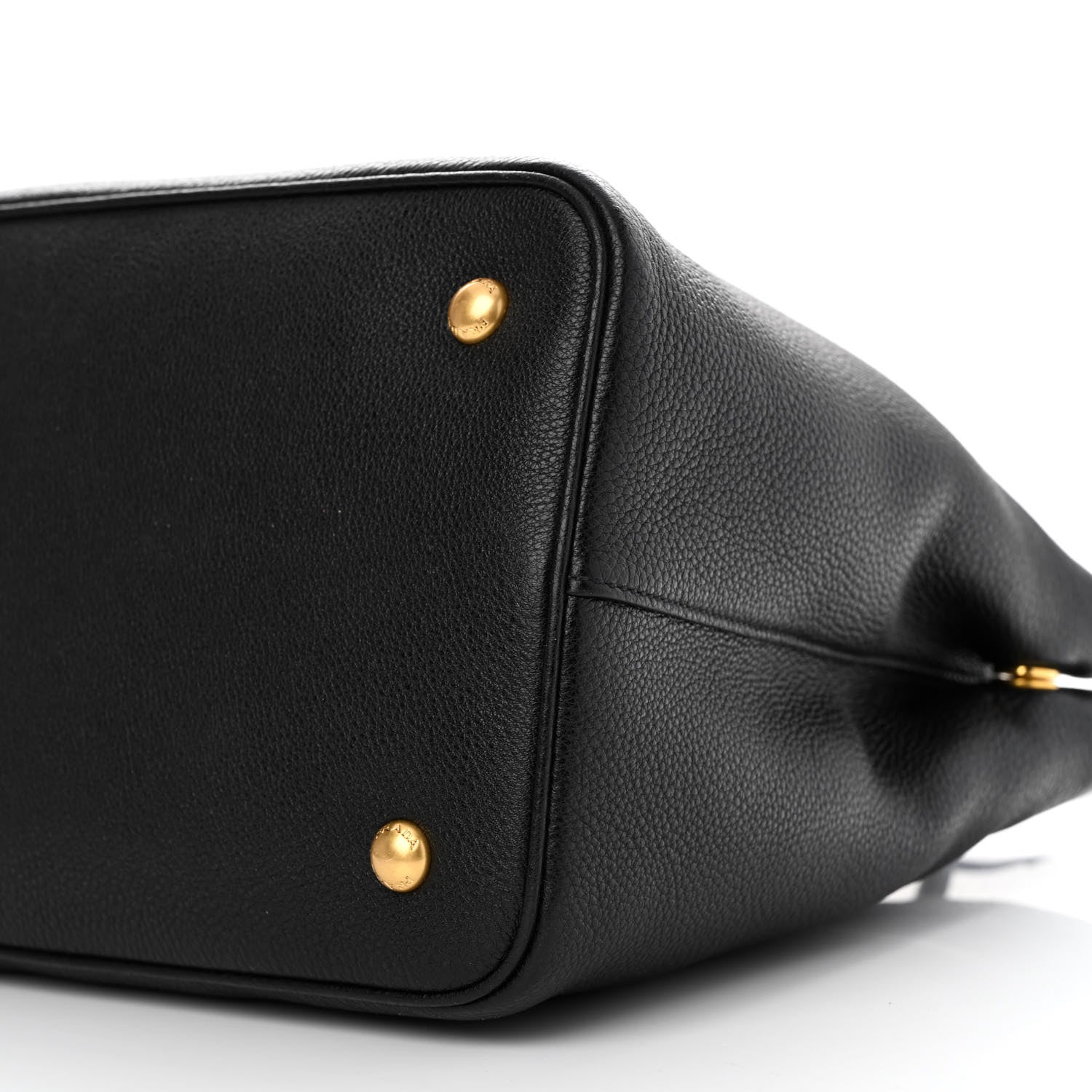 Prada Vitello Daino Tote Black 11 of 11