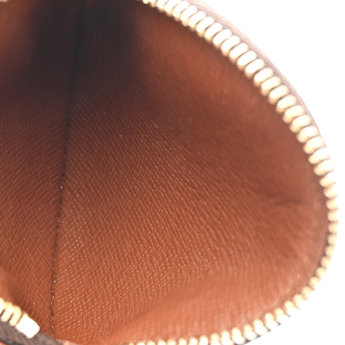 Monogram Round Coin Purse
