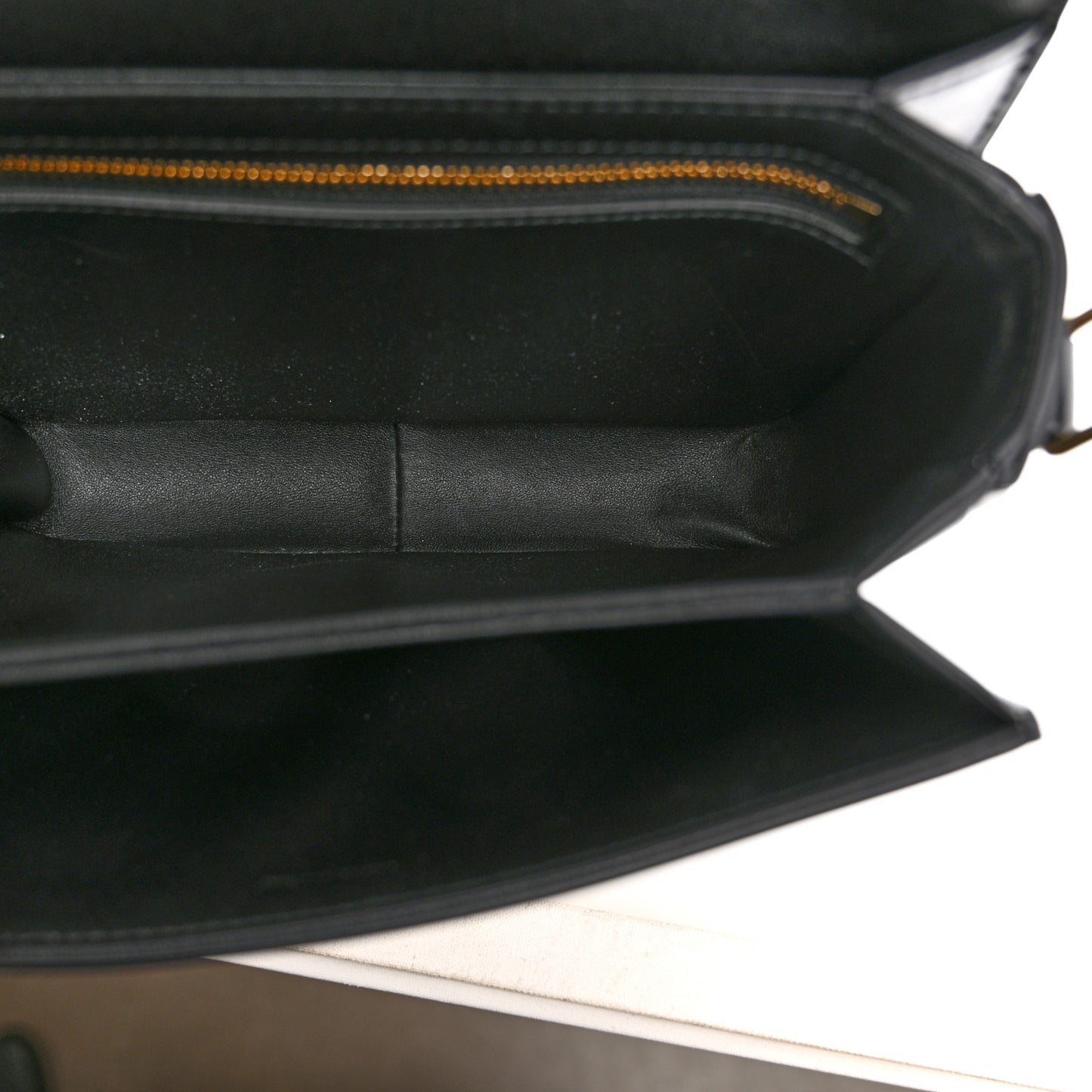 Shiny Calfskin Teen Triomphe Black