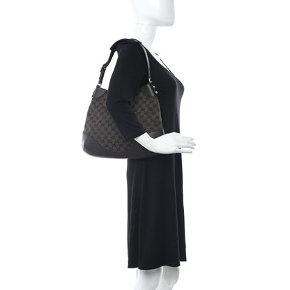 Gucci Monogram Small Princy Hobo Dark Brown 2 of 11
