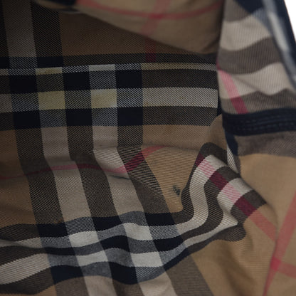 Burberry Lambskin Medium East West Tote Black 6 of 14