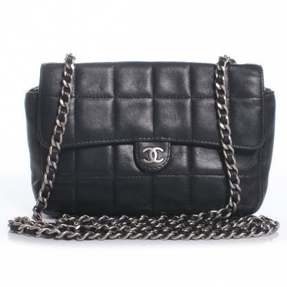 Chanel Lambskin Chocolate Bar Mini Flap Black 1 of 8